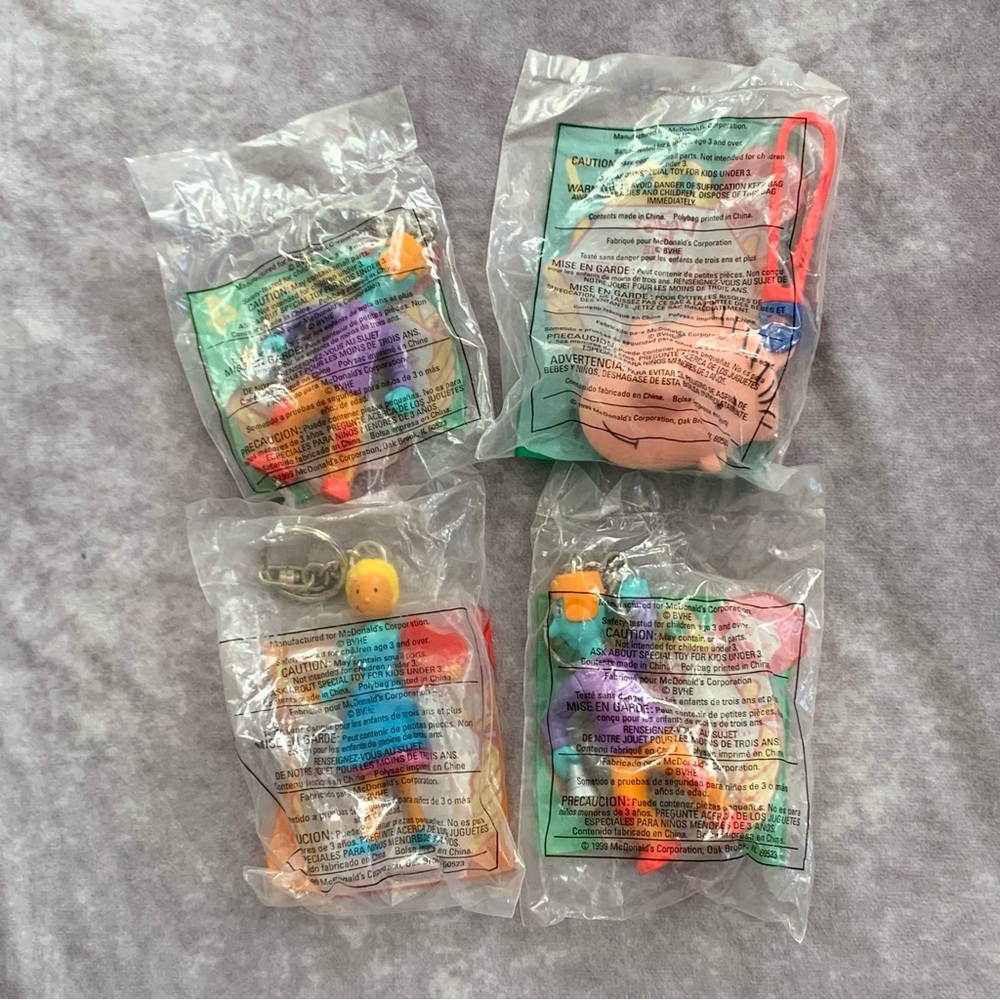 McDonald’s Doug’s 1st Movie On Video Happy Meal Toy Lot Patti Skeeter